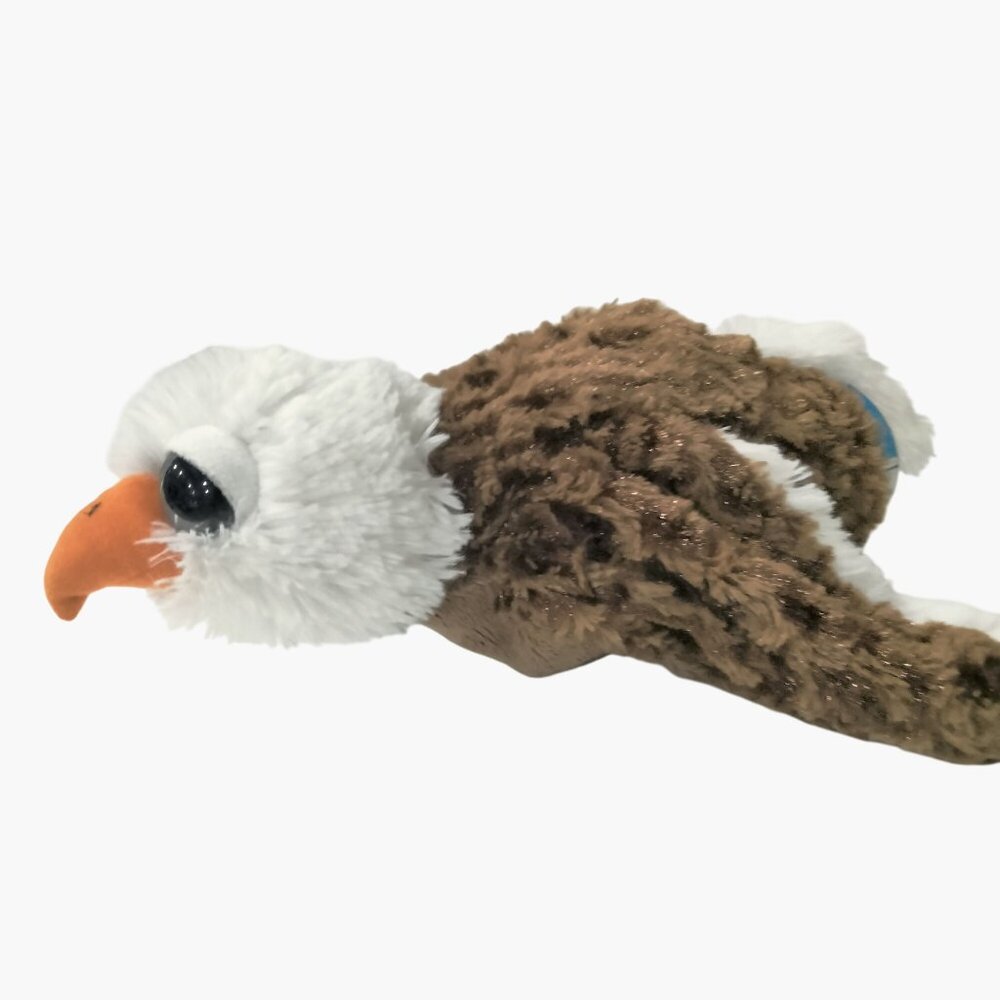 Caltoy Bald Eagle Puppet Stuffed Plush Toy Soft Fluffy Bird